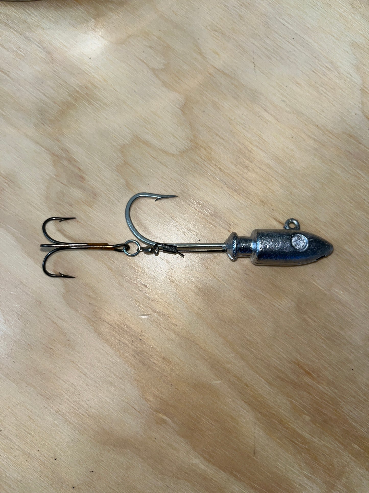3oz jig head with stinger